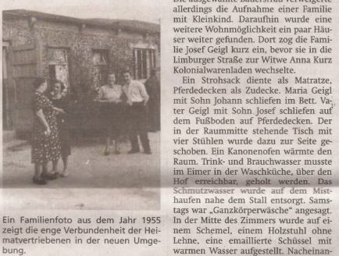 Két győrsövényházi cikk két német lapban