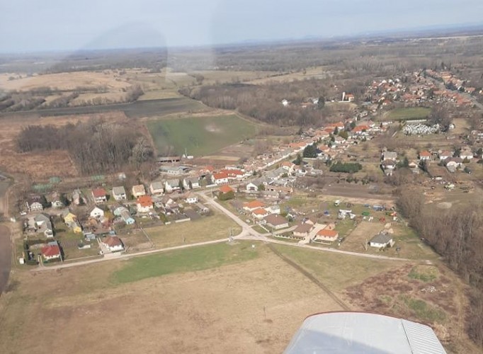 A levegőből is szép Győrsövényház