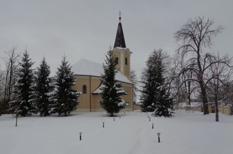 Hat éve nem esett ekkora hó Győrsövényházon