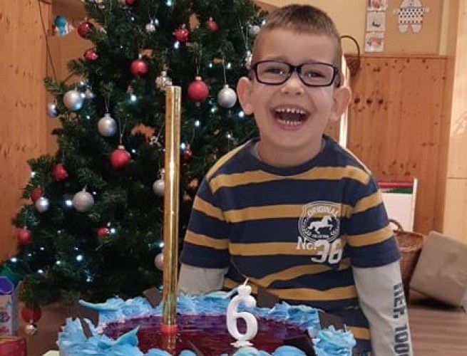 Németh Zsombort köszöntötték 6. születésnapja alkalmából