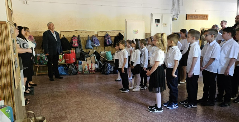 Győrsövényházon is megkezdődött a tanév