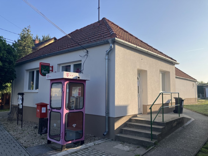 Megújult a győrsövényházi postaépület