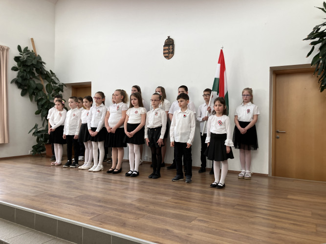 Méltósággal emlékezett Győrsövényház az 1848–49-es forradalom és szabadságharcra