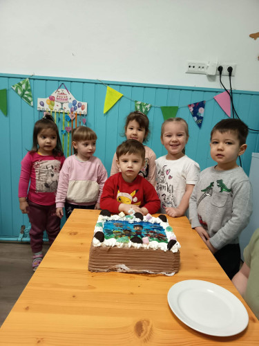 3. születésnap: Vulcz Botondot köszöntötték a győrsövényházi óvodában