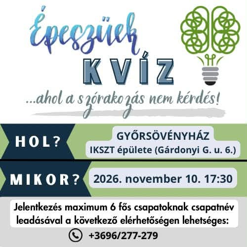 Kvízestre várják csapatok jelentkezését